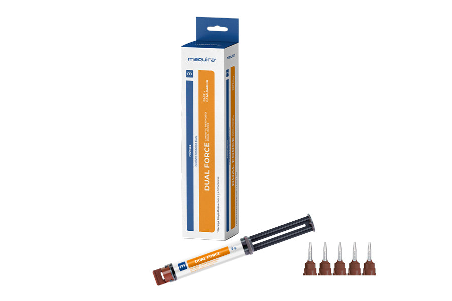 Cemento Resinoso Dual Force Maquira 5 Gr Transparente