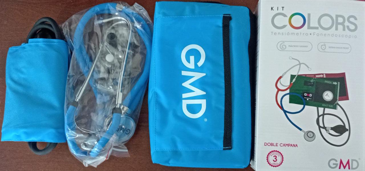 Kit Fonendoscopio + Tensiómetro GMD