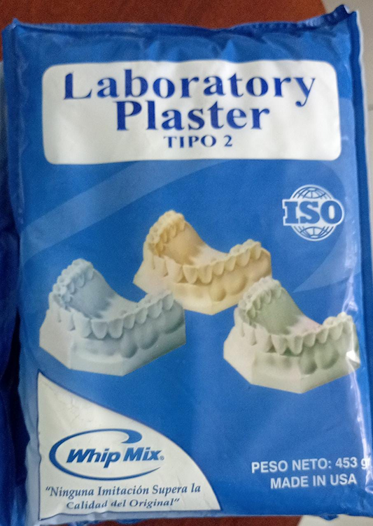 Yeso Tipo II Laboratory Plaster Whip Mix