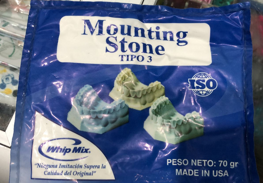 Yeso Tipo III Mounting Stone Whip Mix